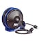Coxreels Cord Reel With Hand Lamp, Spring Retracted, NEMA 5-15R, 16 AWG, Blue Reel Color, 30 ft Length PC10-3016-A - alternate 3