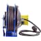 Coxreels Cord Reel With Hand Lamp, Spring Retracted, NEMA 5-20R, 12 AWG, Blue Reel Color, 30 ft Length PC10-3012-B - alternate 6