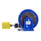 Coxreels Cord Reel With Hand Lamp, Spring Retracted, NEMA 5-20R, 12 AWG, Blue Reel Color, 30 ft Length PC10-3012-B - alternate 3