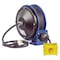 Coxreels Cord Reel With Hand Lamp, Spring Retracted, NEMA 5-20R, 12 AWG, Blue Reel Color, 30 ft Length PC10-3012-B - alternate 1