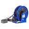 Coxreels Cord Reel With Hand Lamp, Spring Retracted, NEMA 5-20R, 12 AWG, Blue Reel Color, 30 ft Length PC10-3012-F - alternate 3