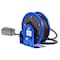 Coxreels Cord Reel With Hand Lamp, Spring Retracted, NEMA 5-20R, 12 AWG, Blue Reel Color, 30 ft Length PC10-3012-F - alternate 8