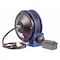 Coxreels Cord Reel With Hand Lamp, Spring Retracted, NEMA 5-20R, 12 AWG, Blue Reel Color, 30 ft Length PC10-3012-F - alternate 1