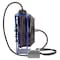 Coxreels Cord Reel With Hand Lamp, Spring Retracted, NEMA 5-20R, 12 AWG, Blue Reel Color, 75 ft Length PC19-7512-F - alternate 2