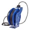 Coxreels Cord Reel With Hand Lamp, Spring Retracted, NEMA 5-20R, 12 AWG, Blue Reel Color, 75 ft Length PC19-7512-F - alternate 5