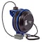 Coxreels Cord Reel With Hand Lamp, Spring Retracted, NEMA 5-20R, 12 AWG, Blue Reel Color, 75 ft Length PC19-7512-F - alternate 3