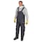 Refrigiwear 0385 Insulated Bib Overalls, Nylon, 6 oz Fabric Weight, 35 in Inseam, Navy, 5XL 0385TNAV5XL - alternate 1