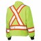 Tough Duck Men's Hi-Vis 3-in-1 Safety Bomber Jacket, 300D Poly Oxford with PU Coating, Type R, Xl S41311 - alternate 4
