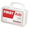 Zoro Select First Aid Kit and Housing, Plastic 63 Components, 10 People Served 59308 - alternate 1