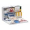 Zoro Select First Aid Kit and Housing, Metal 105 Components, 25 People Served 59396 - alternate 3