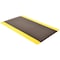 Notrax Antifatigue Mat, 75 ft. L x 4 ft. W, 9/16" Thickness, Vinyl, Diamond Plate, Black/Yellow 479R4875YB - alternate 1
