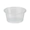 Dixie Portion Cup, 2 oz., Plastic, Clear, PK2400 PP20CLEAR - alternate 1
