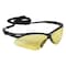 Kleenguard V30 Nemesis Safety Glasses, Anti-Fog & Anti-Scfratch, Wraparound, Black Frame, Amber Lens 22476 - alternate 1