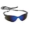 Kleenguard Nemesis VL, Safety Glasses, Anti-Fog & Anti-Scratch, Blue Mirror Lens, Gunmetal Frame, Half-Frame 20471 - alternate 1