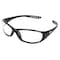 Kleenguard V40 HellRaiser, Safety Glasses, Anti-Scratch, Clear Lens, Black Frame, Full-Frame 20539 - alternate 1