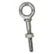 Crosby Eye Bolt With Shoulder, 5/8 in-11, 4 in Shank, 1-1/4 in ID, Steel, Galvanized 1045176 - alternate 1