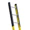 Louisville 8 ft Overall H, Manhole Ladder, Fiberglass, Yellow Finish, 375 lb Load Capacity FE8908 - alternate 4