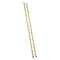 Louisville 16 ft Overall H, Manhole Ladder, Fiberglass, Yellow Finish, 375 lb Load Capacity FE8916 - alternate 1