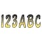 Hardline Products LetterandNumberLabelSet, 3inH, 1-1/2inW GYEBKG200 - alternate 1
