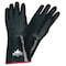 Mcr Safety BlackJack Chemical Resistant Gloves, Neoprene, 14 in L, Not Rated, Black, L, 1 PR 6944 - alternate 1