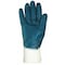 Mcr Safety Chemical Resistant Gloves, Nitrile, 11 in L, 18.0 mil, Blue/White, S, 12 PK 9750S - alternate 3