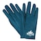 Mcr Safety Chemical Resistant Gloves, Nitrile, 9 in L, 7.0 mil, Blue, M, 12 PK 9700M - alternate 1
