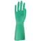 Mcr Safety Chemical Resistant Gloves, Nitrile, 13 in L, 11 mil, Green, 2XL, 12 PK 5311E - alternate 1