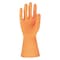 Mcr Safety 5430 Chemical Resistant Gloves, Natural Rubber Latex, Neoprene, 12 in L, 28 mil, Orange, M, 1 PR 5430M - alternate 1