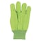 Mcr Safety Knit Gloves, Canvas, None Uncoated, High Vis Green, L, 12 PK 9018CDG - alternate 3