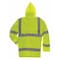 Viking Hi-Viz Rain Jacket, 150 Denier Trilobal Ripstop Polyester, Class 3 Type R, Green, 6XL D6323JG-XXXXXXL - alternate 3