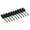 Senco Collated Concrete Nail, 1-1/4 in L, 23 ga, Zinc Galvanized, Flat Head, Straight, 1000 PK W3125YXC - alternate 2