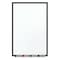Quartet Dry Erase Board, Porcelain, 48 in, 72 in, Aluminum Frame, White, Gloss 2547B-24 - alternate 2