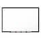 Quartet Dry Erase Board, Porcelain, 48 in, 72 in, Aluminum Frame, White, Gloss 2547B-24 - alternate 1
