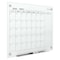 Quartet Calendar Planning Board, Glass, 36 in, 48 in, No Frame Frame, White, Gloss GC4836F - alternate 3