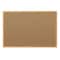 Mead Cork Bulletin Board 36"H x48"W, Oak 85367 - alternate 1