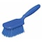 Tough Guy 3 1/2 in W Scrub Brush, Stiff, 5 1/2 in L Handle, 4 1/4 in L Brush, Blue, Plastic, 10 in L Overall 48LZ40 - alternate 1