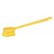 Tough Guy 3 1/2 in W Scrub Brush, Stiff, 15 3/4 in L Handle, 4 1/2 in L Brush, Yellow, Plastic 48LZ55 - alternate 1