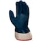 Ansell Coated Gloves, Nitrile, Smooth, Full, 3 Abrasion Level, Blue, 10 1 PR 27-805 - alternate 2