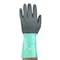 Ansell AlphaTec(R) 58-128 Chemical Resistant Gloves, Nitrile, 12 in L, 7 mil, Gray, Green, 7, 1 PR 58-128 - alternate 4