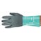 Ansell AlphaTec(R) 58-128 Chemical Resistant Gloves, Nitrile, 12 in L, 7 mil, Gray, Green, 7, 1 PR 58-128 - alternate 1
