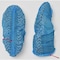 Action Chemical Disposable Shoe Covers, Polypropylene, Blue, Slip Resistant Sole: Yes M2115B-N/S-L-MM - alternate 2