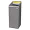 Rubbermaid Commercial 15 gal Rectangular Recycling Bin, Open Top, Gray, Steel, 1 Openings 1961619 - alternate 1