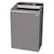 Rubbermaid Commercial 33 gal Rectangular Recycling Bin, Open Top, Gray, Steel, 1 Openings 1961628 - alternate 1
