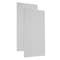 Triton Products (2) 24 In. W x 48 In. H x 1/4 In. D White Heavy-Duty High Density Fiberboard Round Hole Pegboards, PK2 TPB-2W - alternate 1