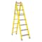 Louisville Multipurpose Ladder, Extension Ladder, Stepladder Configuration, 11 ft, Fiberglass FXC1207 - alternate 1