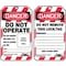 Condor Lockout Tag, Danger, Plastic, 3 1/4 in Width, 5 3/4 in Height ...
