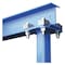 Zoro Select Portable Gantry Crane, Steel, Blue, 2000lb. FPG-20 - alternate 3