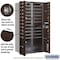 Salsbury Industries Mailbox, Bronze, Powder Coated, 20 Doors, Recessed, 4C, USPS 3716D-20ZFU - alternate 2