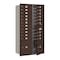 Salsbury Industries Mailbox, Bronze, Powder Coated, 20 Doors, Recessed, 4C, USPS 3716D-20ZFU - alternate 1