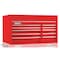 Proto 550S Series Top Chest, 10 Drawer, Red, Steel, 50 in W x 25-1/4 in D x 27 in H J555027-10RD - alternate 1